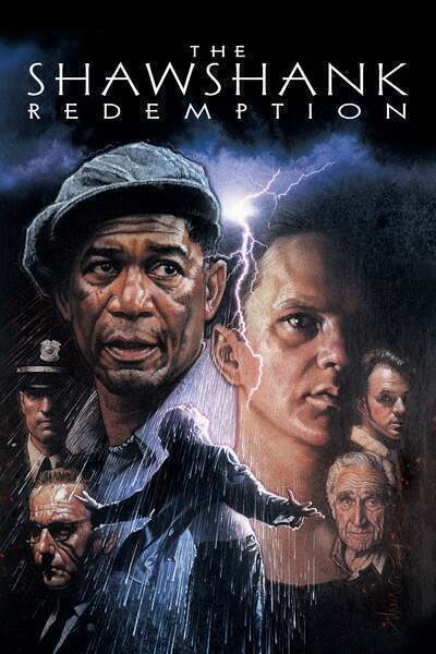 The Shawshank Redemption Hindi Dubbed Movie Poster (1994)