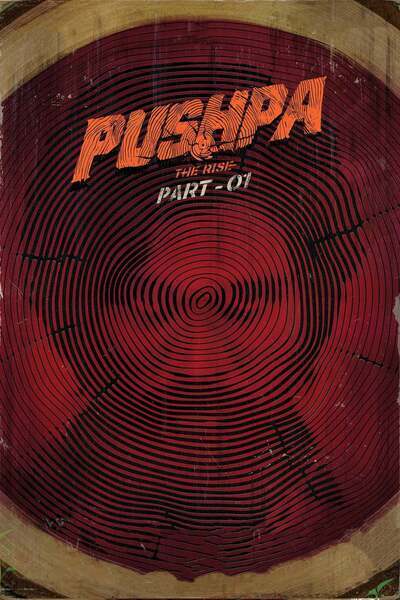 Pushpa: The Rise - Part 1 Hindi Dubbed Movie Poster (2021)