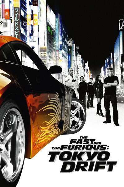 The Fast and the Furious: Tokyo Drift Hindi Dubbed Movie Poster (2006)