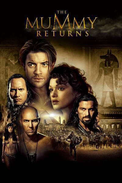 The Mummy Returns Hindi Dubbed Movie Poster (2001)