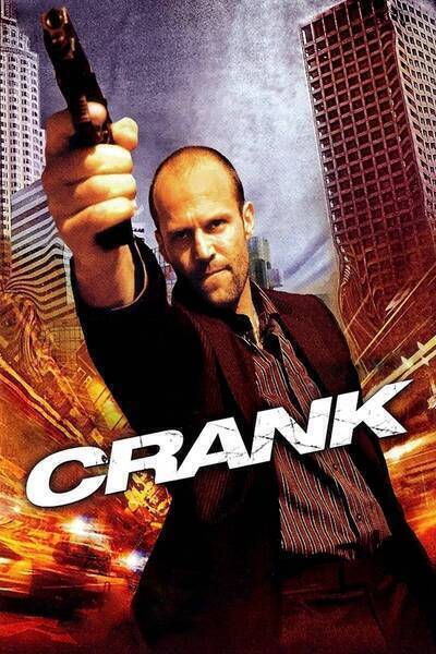 Crank Hindi Dubbed Movie Poster (2006)