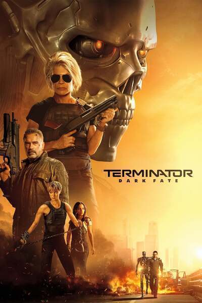 Terminator: Dark Fate Hindi Dubbed Movie Poster (2019)