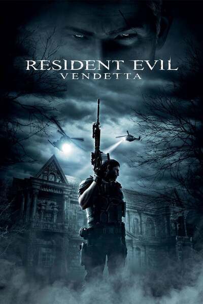 Resident Evil: Vendetta Hindi Dubbed Movie Poster (2017)