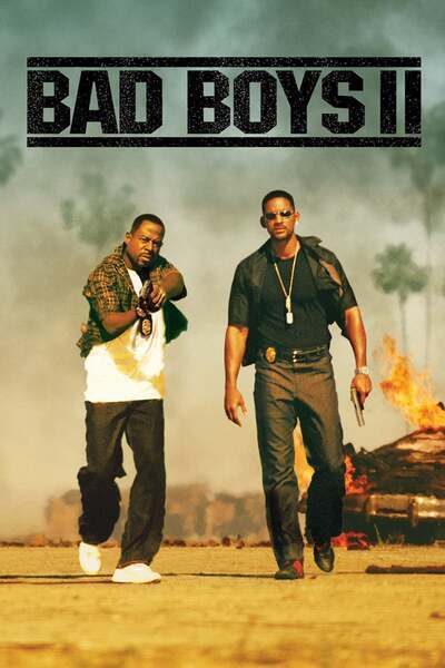 Bad Boys II Hindi Dubbed Movie Poster (2003)