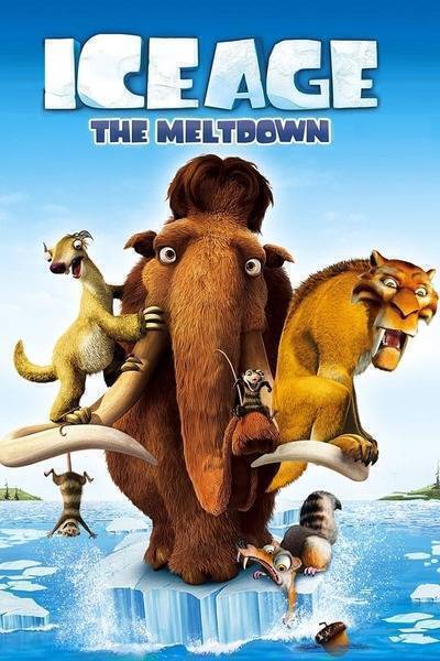 Ice Age: The Meltdown Hindi Dubbed Movie Poster (2006)
