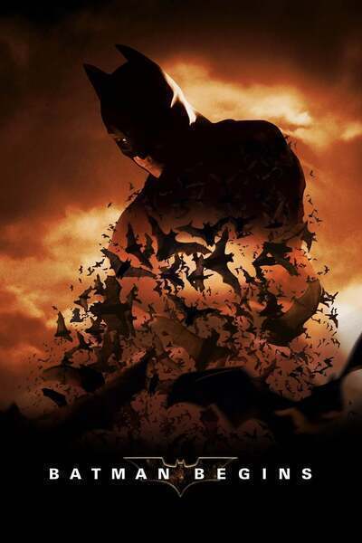 Batman Begins Hindi Dubbed Movie Poster (2005)