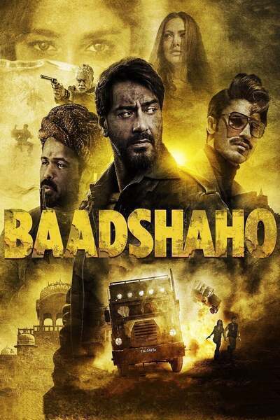 Baadshaho Hindi Dubbed Movie Poster (2017)