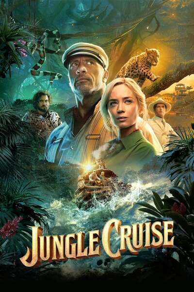 Jungle Cruise Hindi Dubbed Movie Poster (2021)