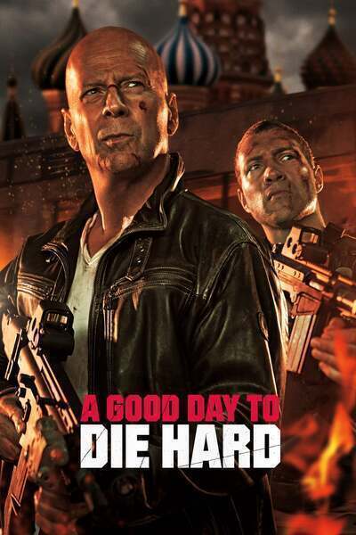 A Good Day to Die Hard Hindi Dubbed Movie Poster (2013)