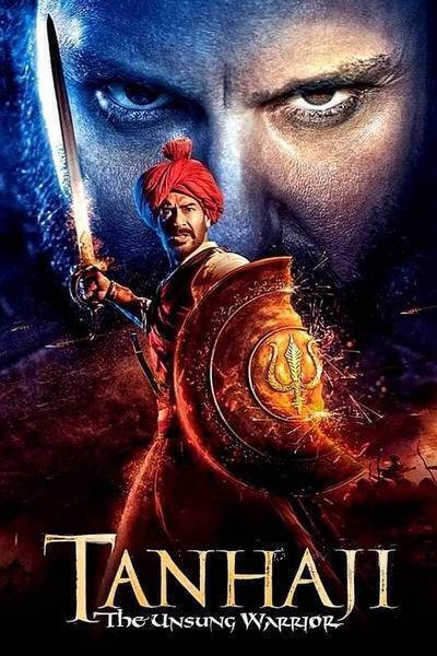 Tanhaji: The Unsung Warrior Hindi Dubbed Movie Poster (2020)