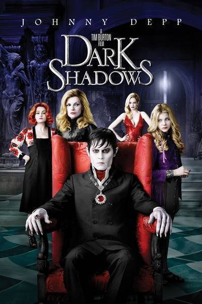Dark Shadows Hindi Dubbed Movie Poster (2012)