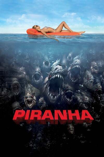 Piranha 3D Hindi Dubbed Movie Poster (2010)
