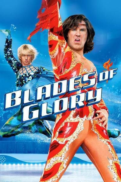 Blades of Glory Hindi Dubbed Movie Poster (2007)