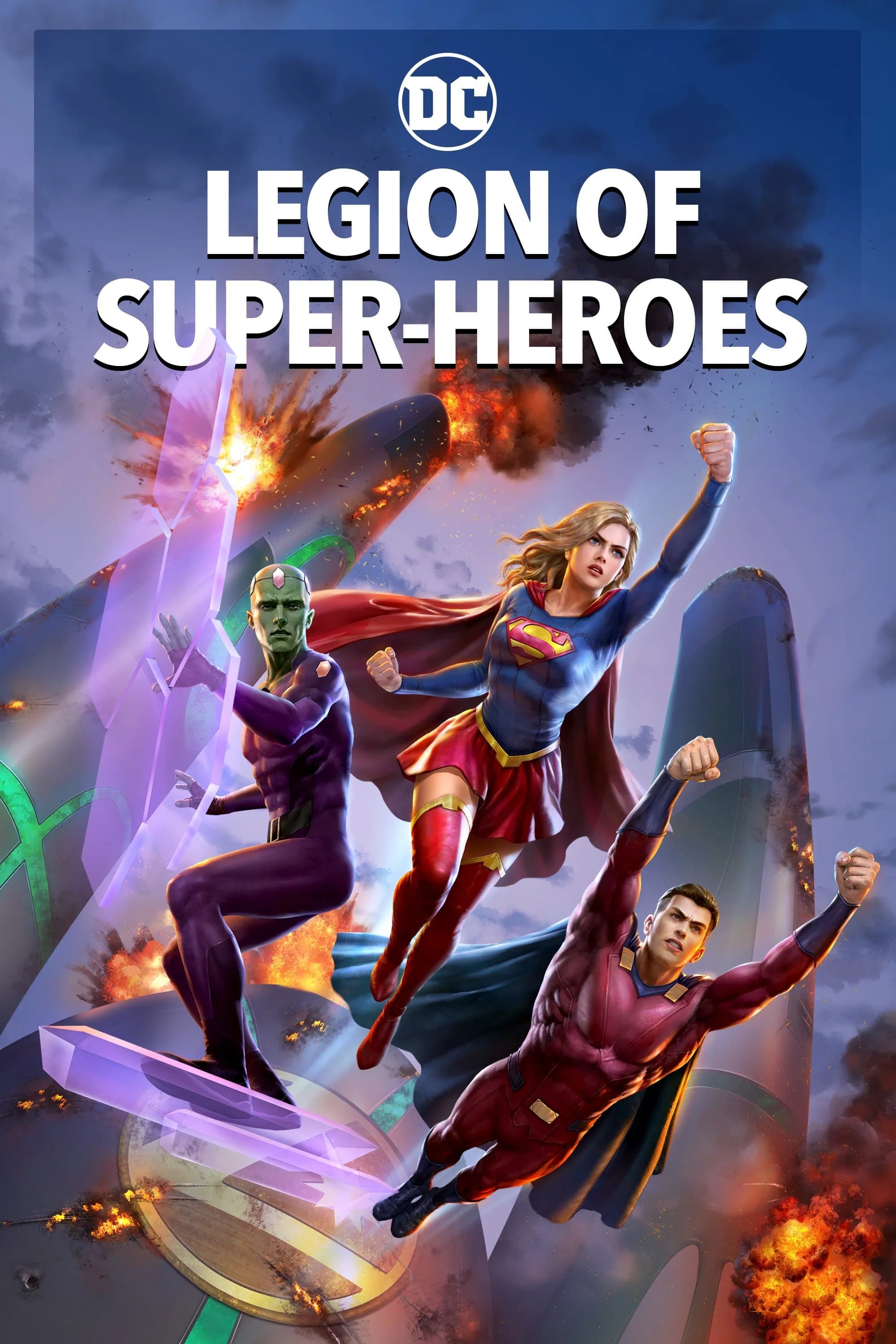 Legion of Super-Heroes Hindi Dubbed Movie Poster (2023)