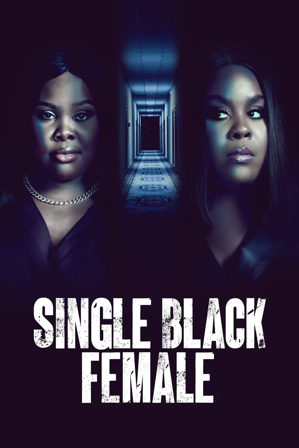 Single Black Female Hindi Dubbed Movie Poster (2022)