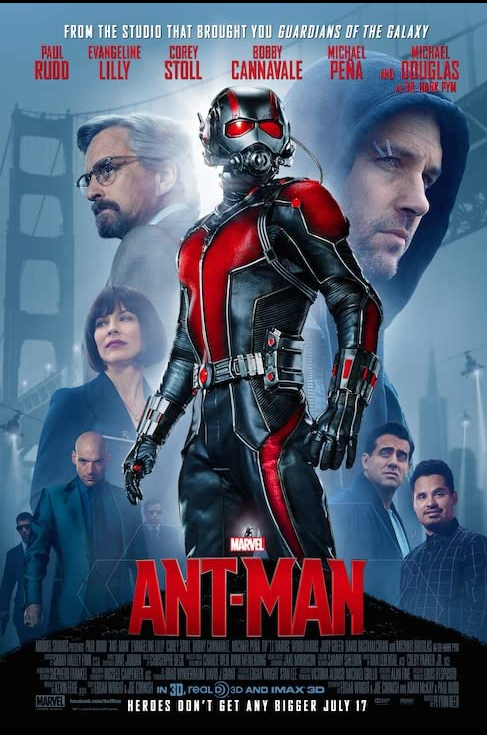 Ant-Man Hindi Dubbed Movie Poster (2015)