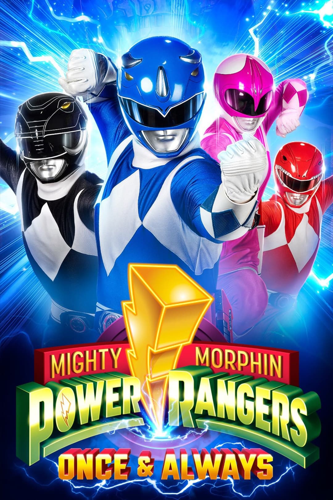 Mighty Morphin Power Rangers: Once & Always Hindi Dubbed Movie Poster (2023)