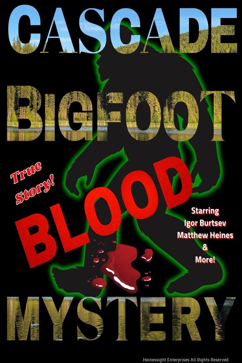 Cascade Bigfoot Blood Mystery Hindi Dubbed Movie Poster (2022)