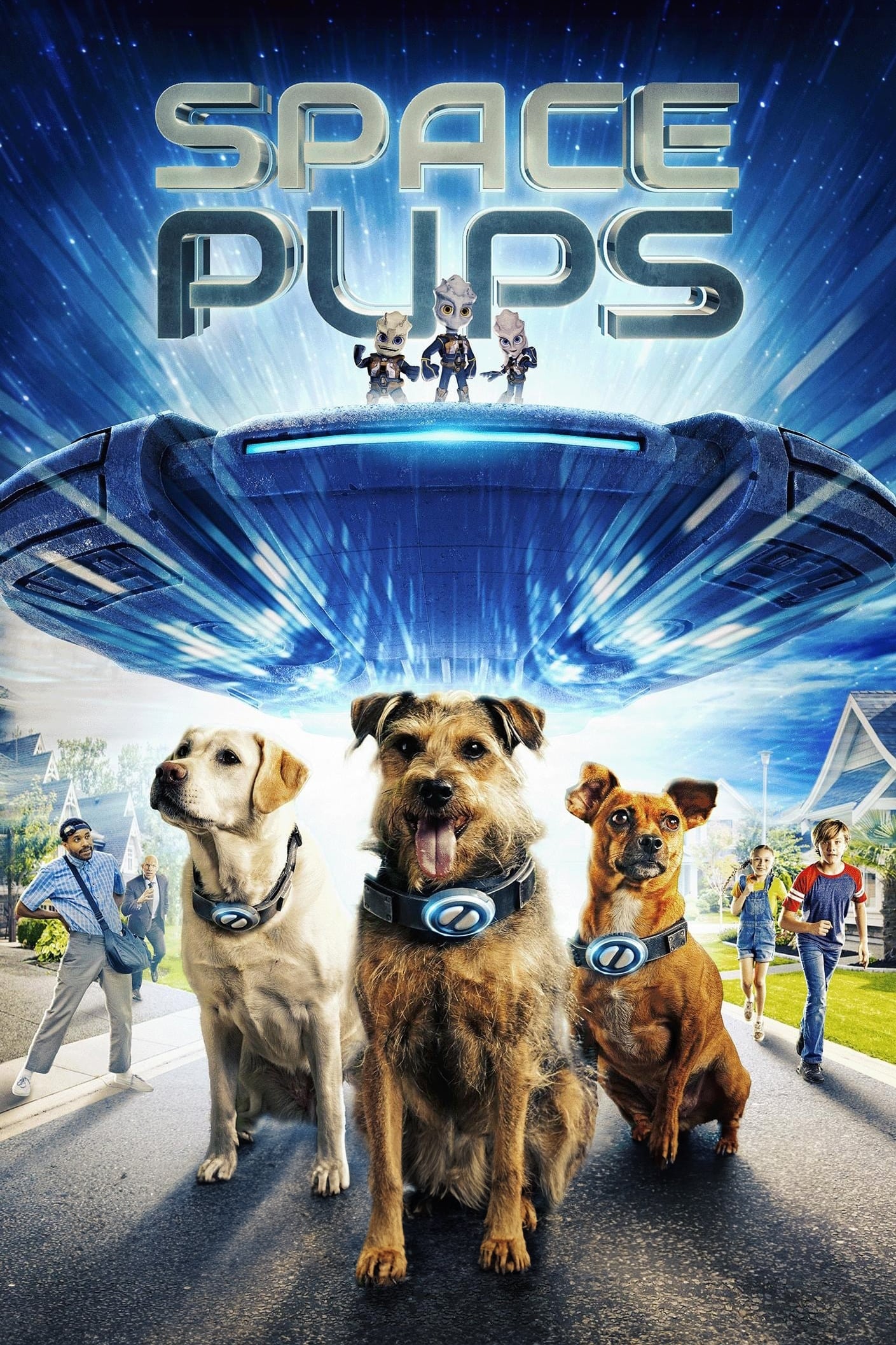 Space Pups Hindi Dubbed Movie Poster (2023)