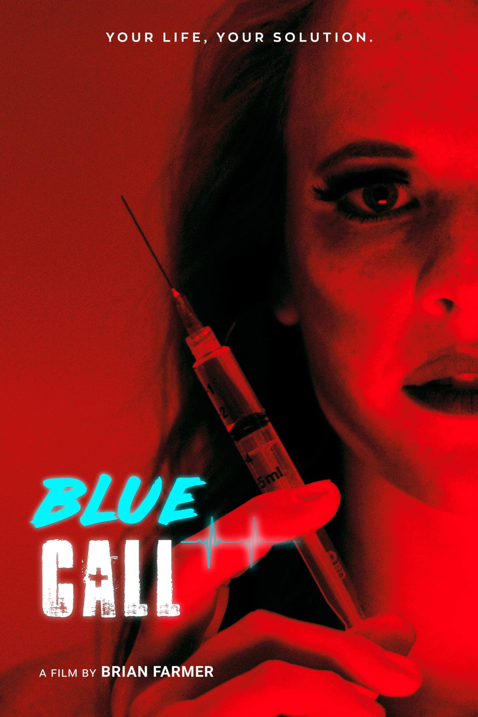 Blue Call Hindi Dubbed Movie Poster (2021)