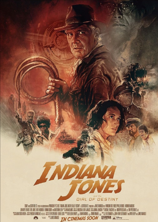Indiana Jones and the Dial of Destiny Hindi Dubbed Movie Poster (2023)