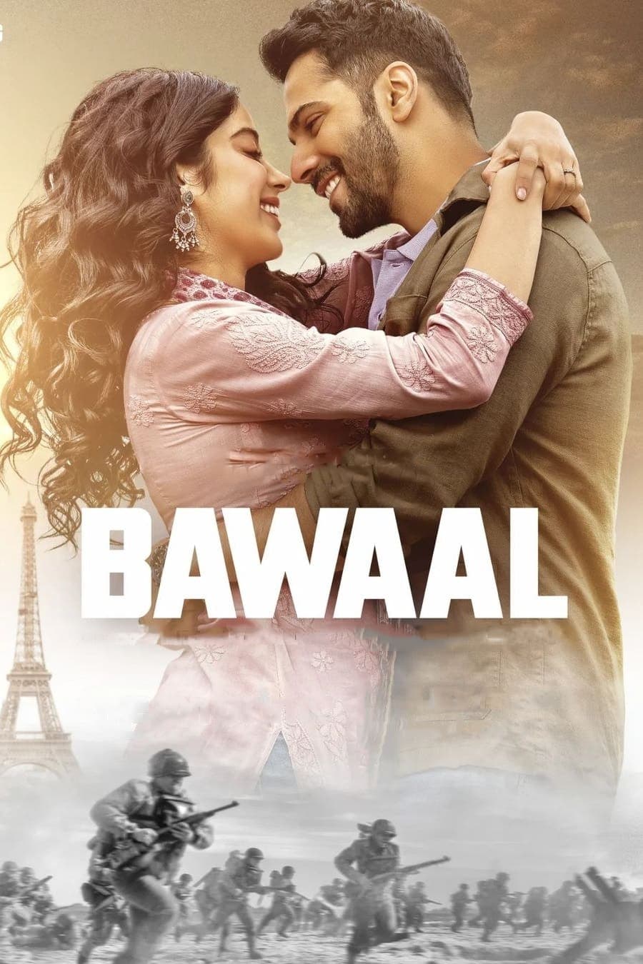 Bawaal Hindi Dubbed Movie Poster (2023)