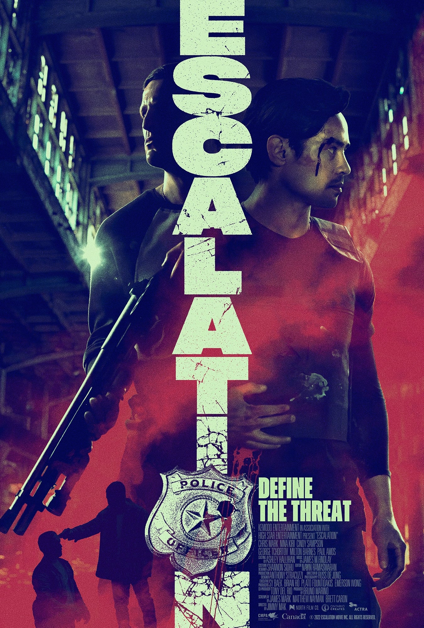 Escalation Hindi Dubbed Movie Poster (2023)