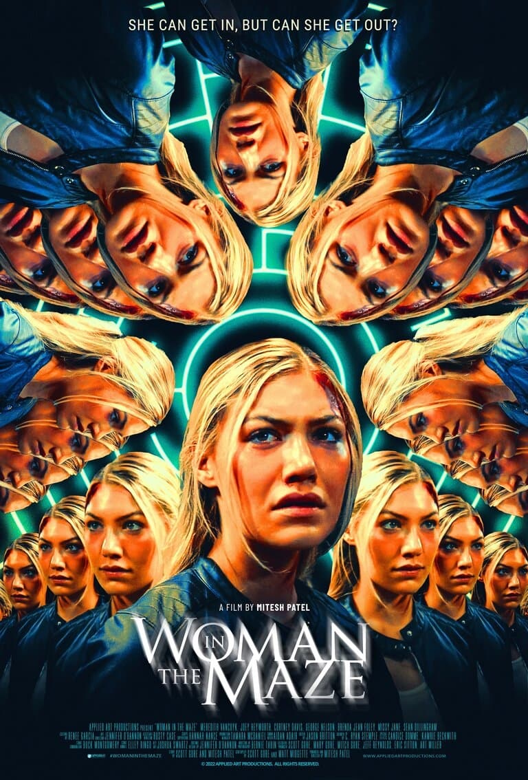 Woman in the Maze Hindi Dubbed Movie Poster (2023)