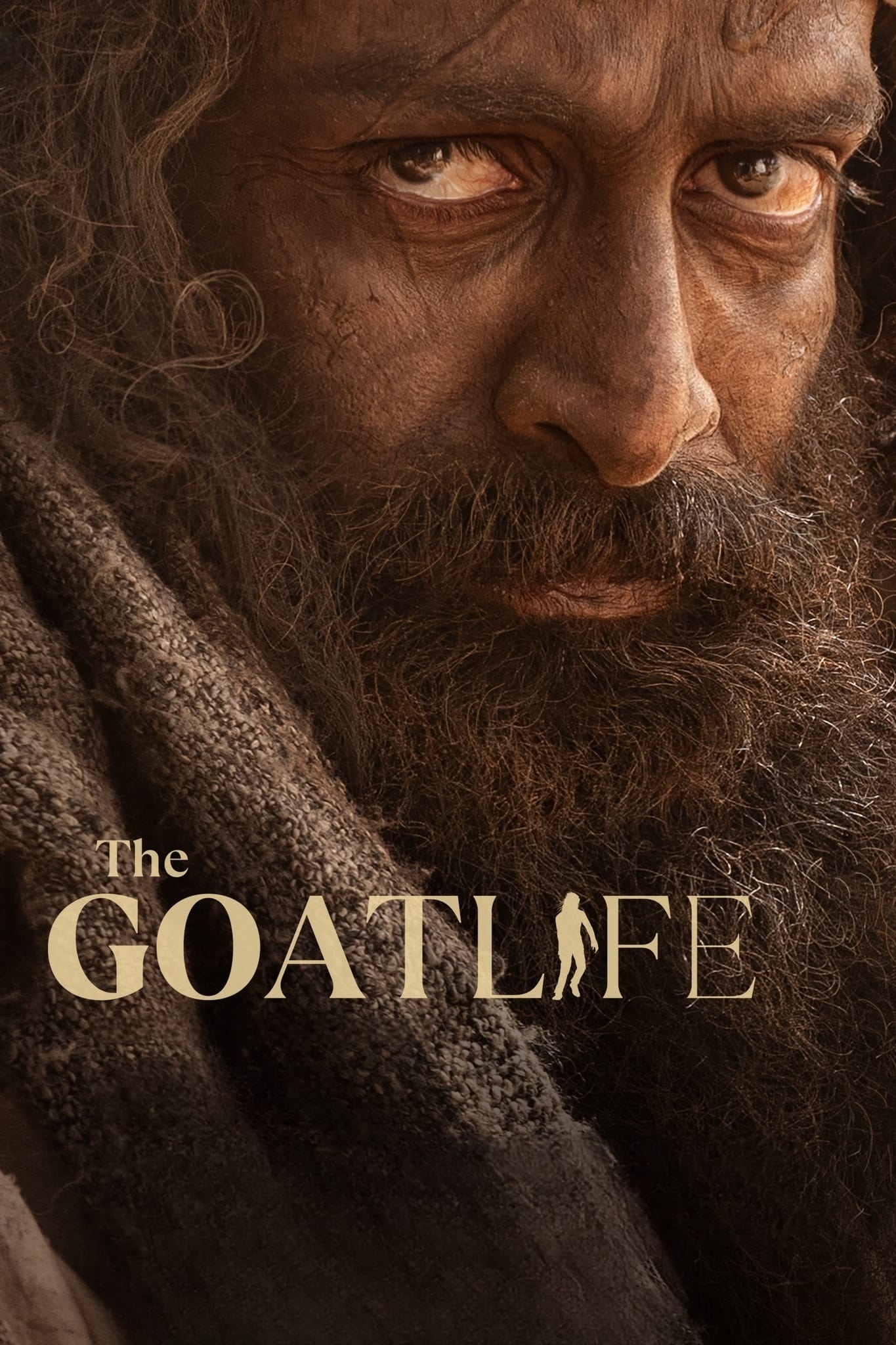 The Goat Life Hindi Dubbed Movie Poster (2024)