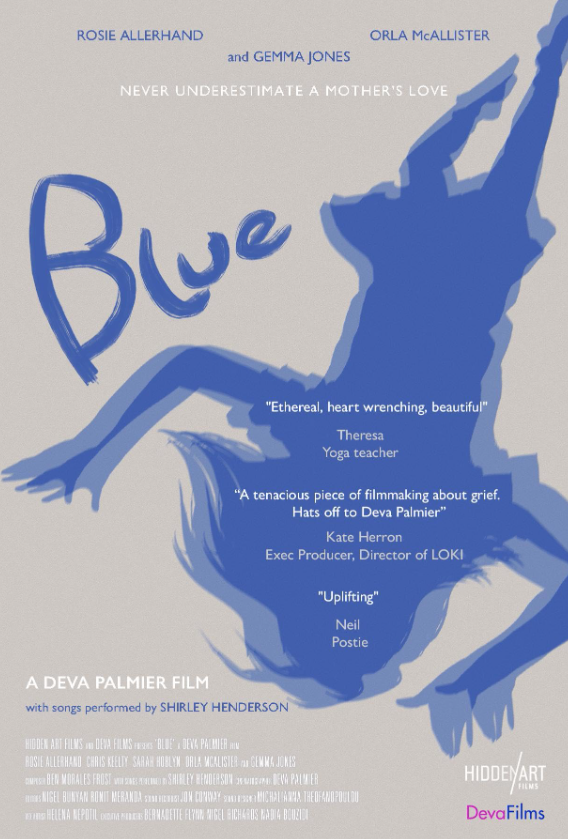 Blue Hindi Dubbed Movie Poster (2024)