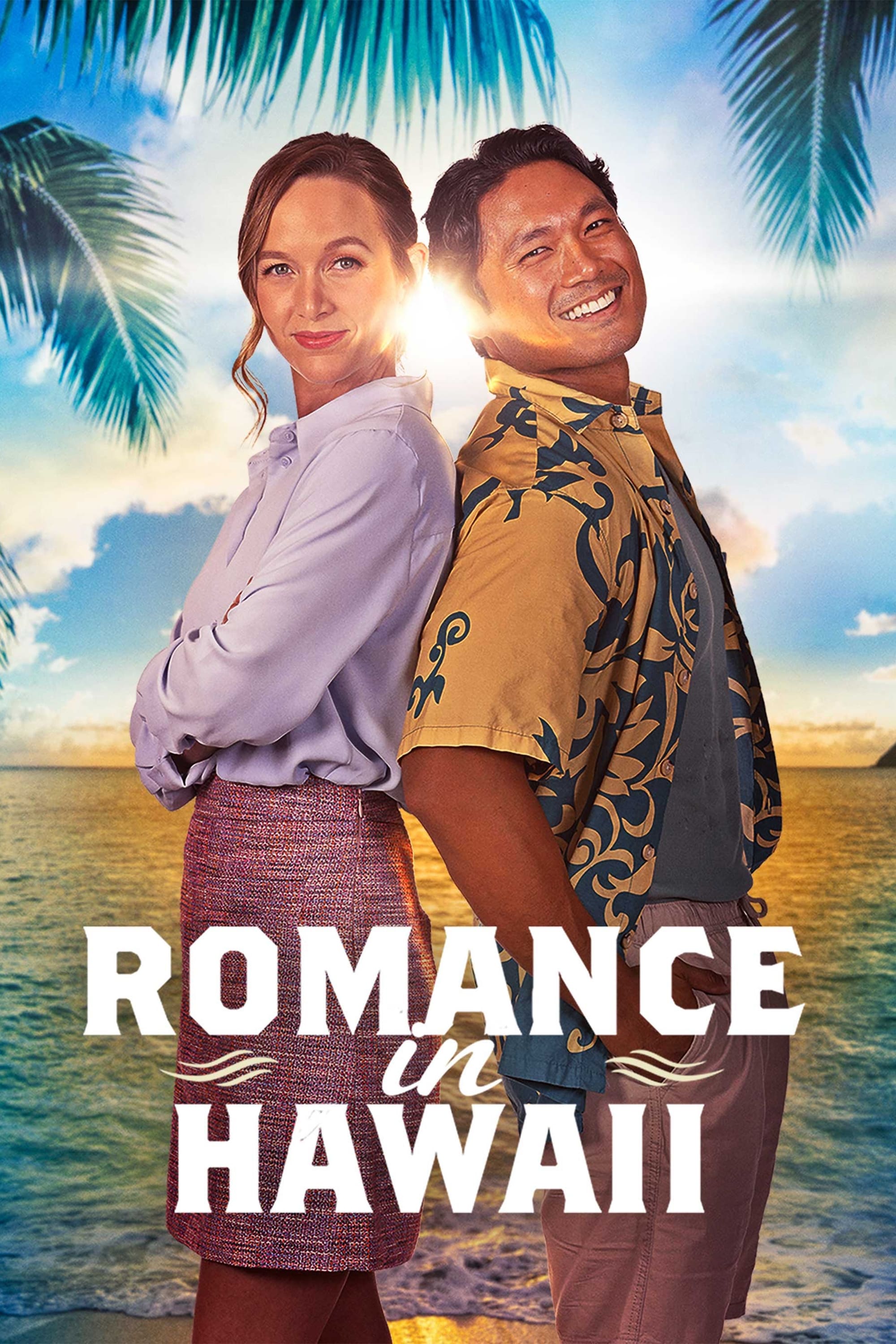 Romance in Hawaii Hindi Dubbed Movie Poster (2023)