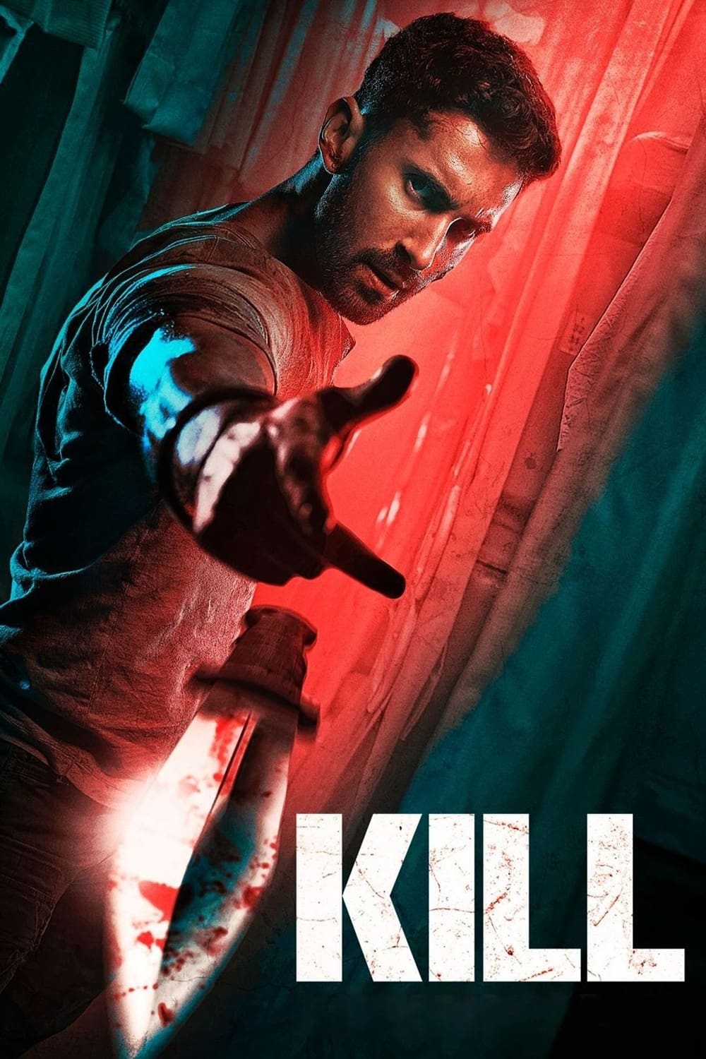 Kill Hindi Dubbed Movie Poster (2024)