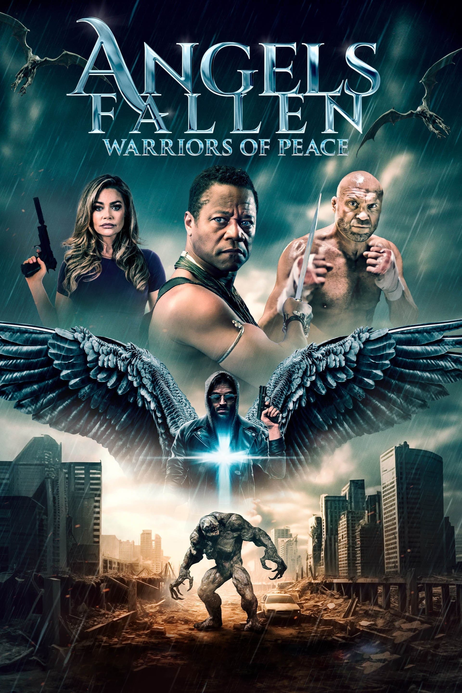 Angels Fallen: Warriors of Peace Hindi Dubbed Movie Poster (2024)