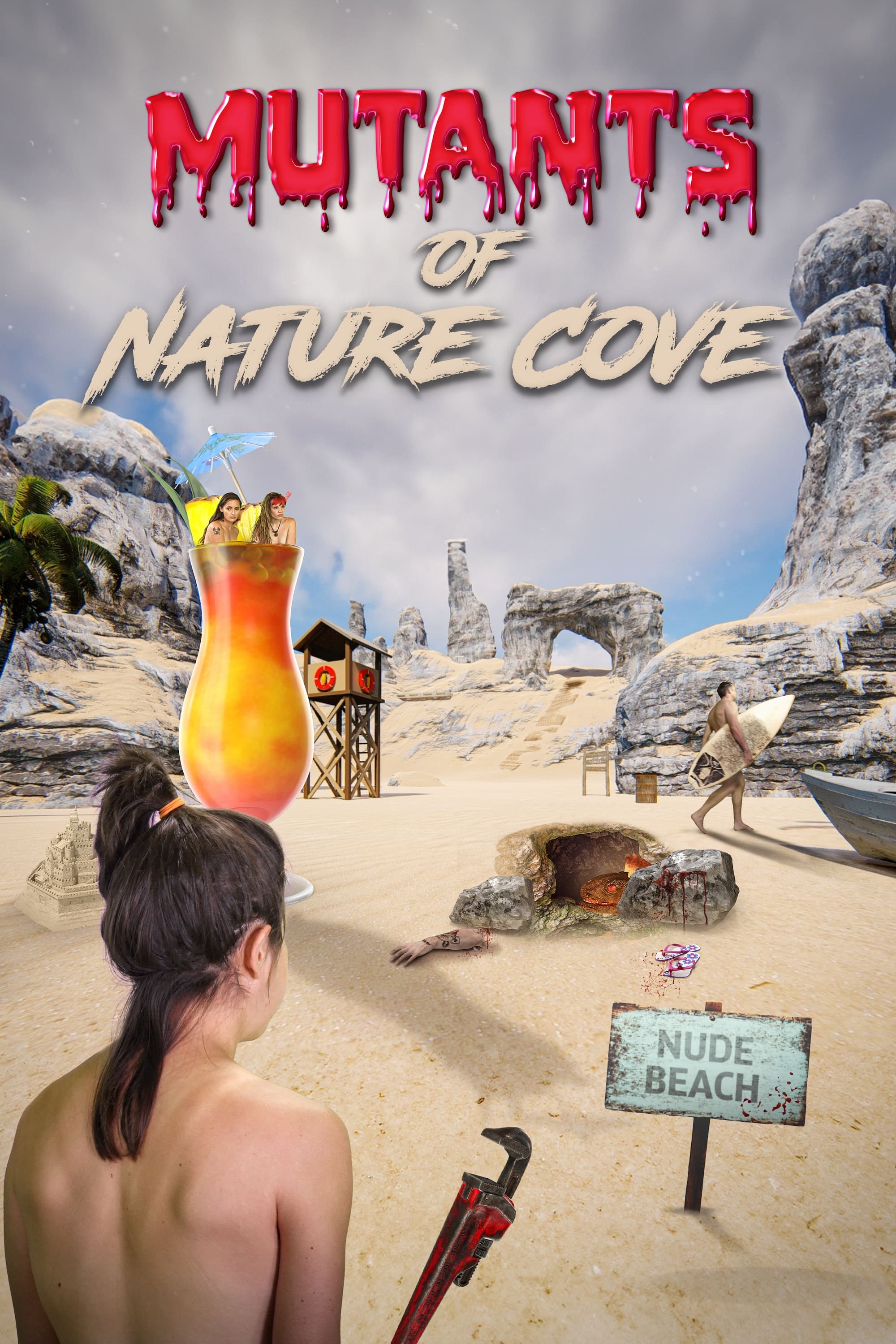 Mutants of Nature Cove Hindi Dubbed Movie Poster (2024)