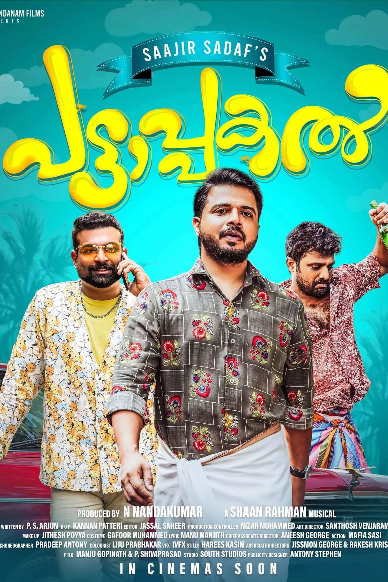 Pattaapakal Hindi Dubbed Movie Poster (2024)