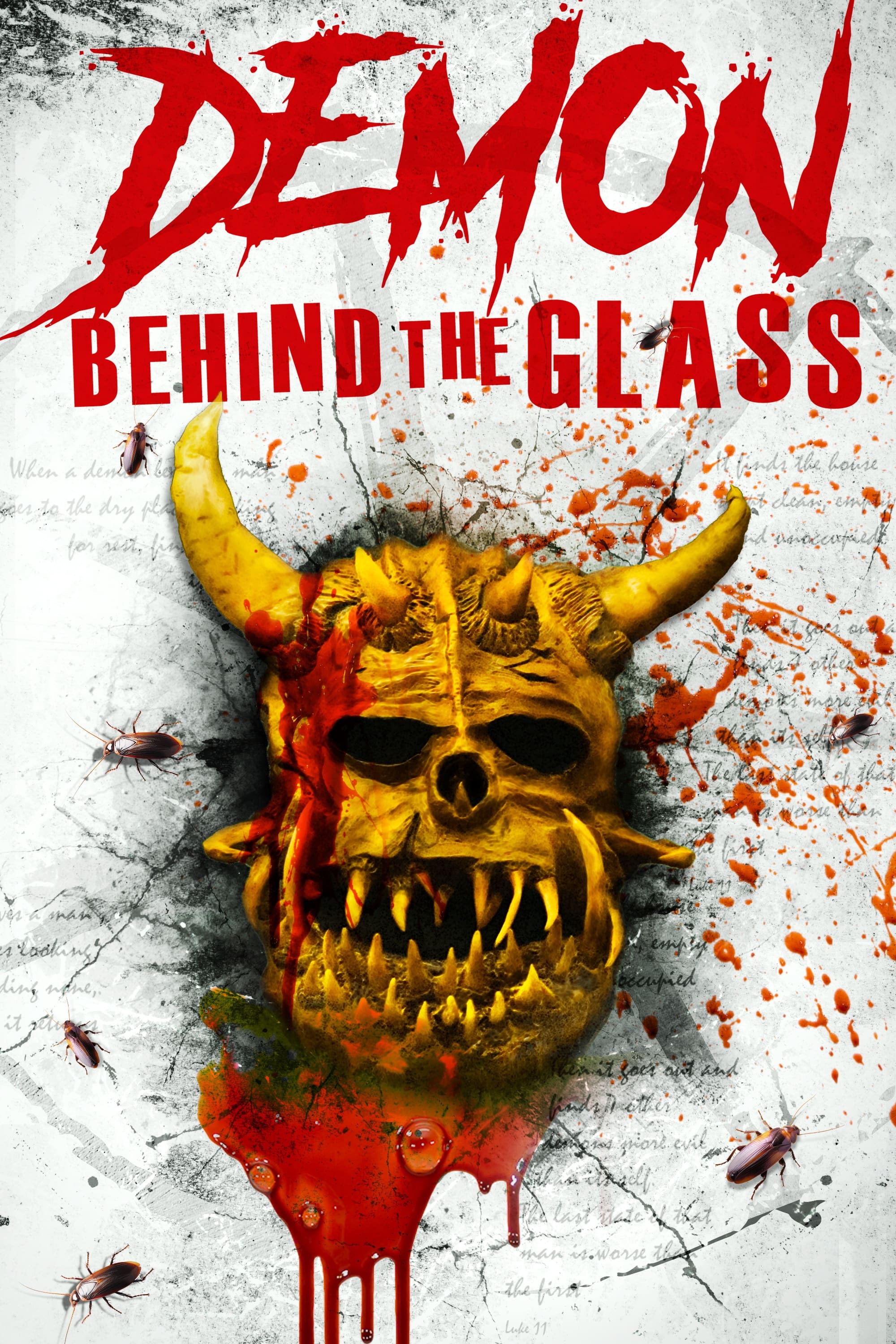 Demon Behind the Glass Hindi Dubbed Movie Poster (2024)