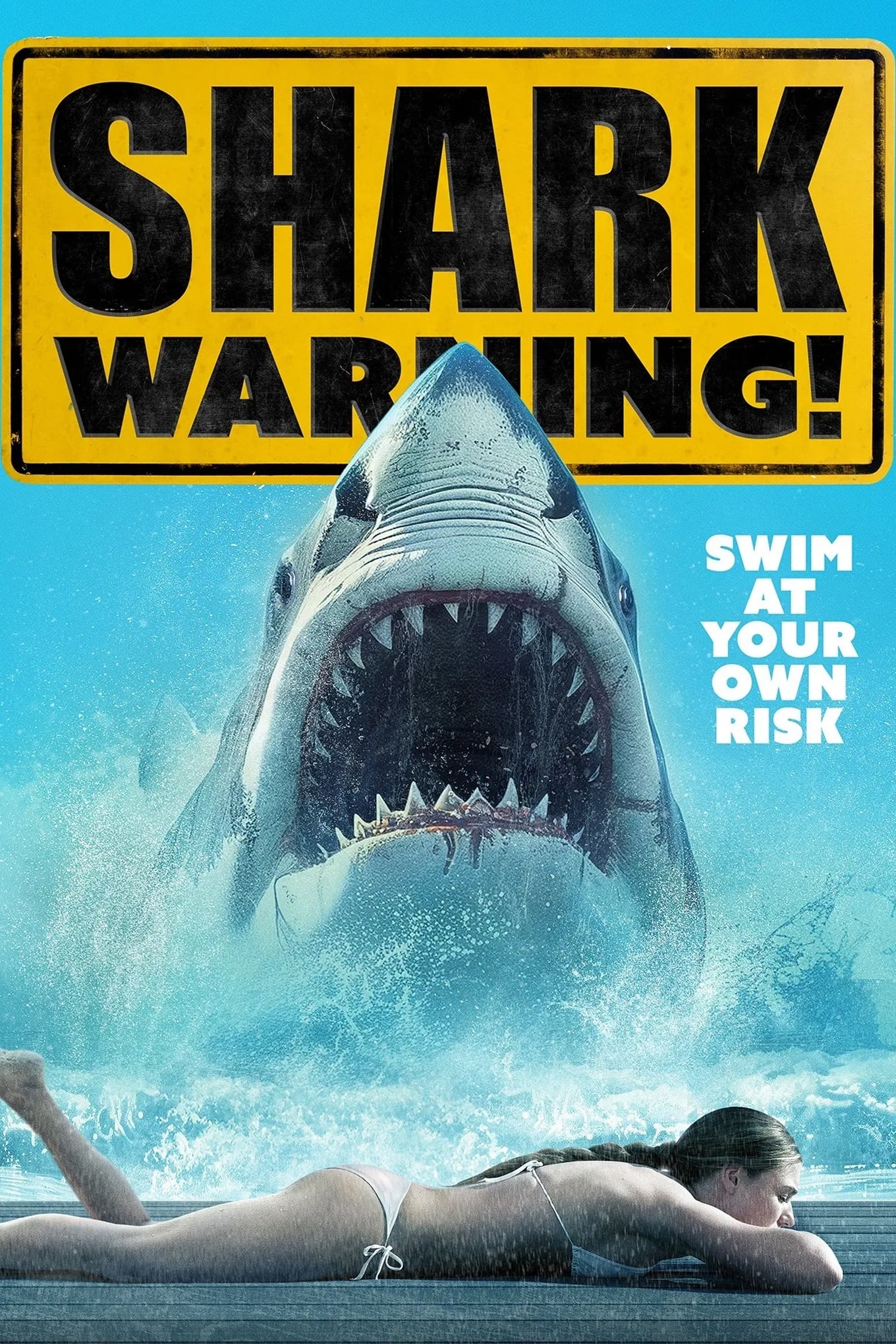 Shark Warning Hindi Dubbed Movie Poster (2024)
