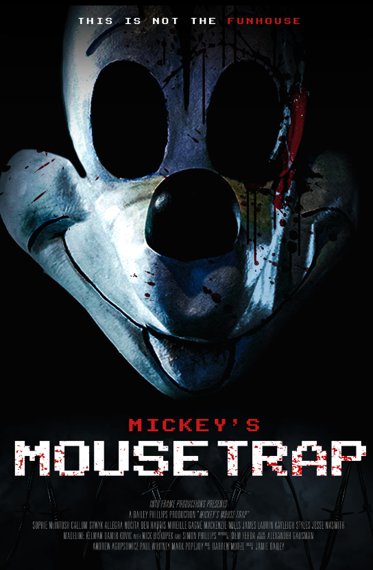 Mickey Mouse's Trap Hindi Dubbed Movie Poster (2024)