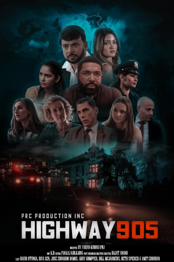 Highway 905 Hindi Dubbed Movie Poster (2024)