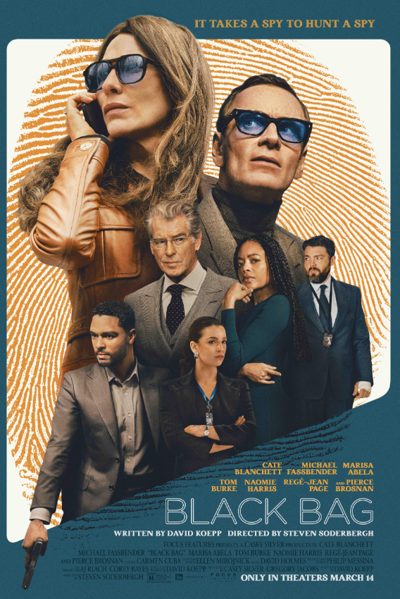 Black Bag Hindi Dubbed Movie Poster (2025)