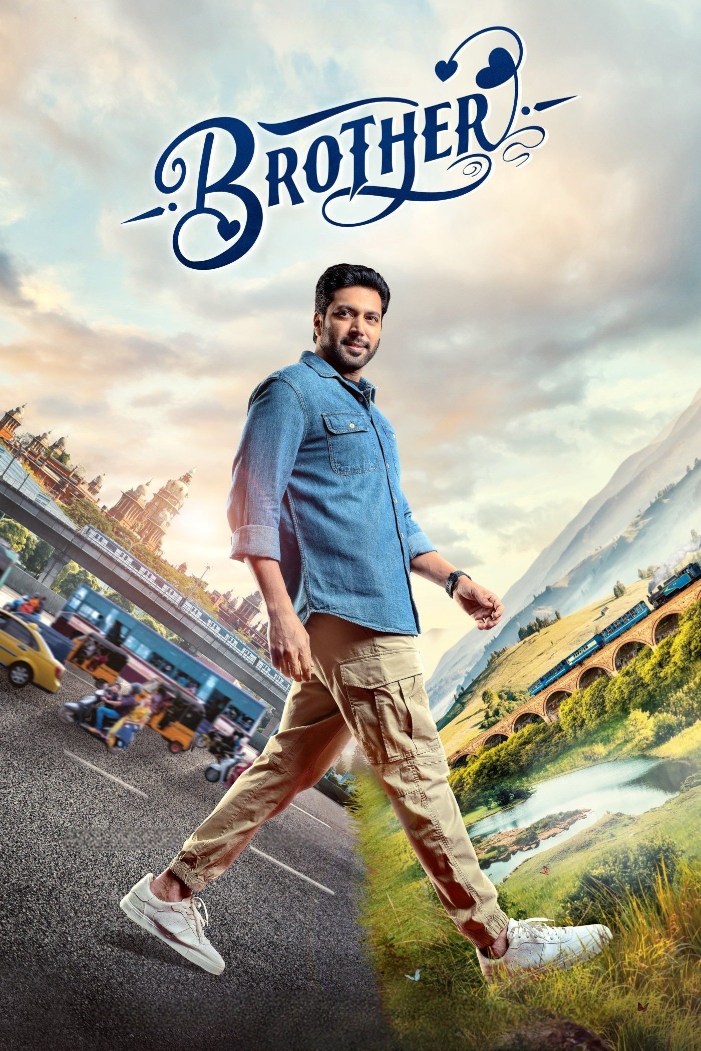 Brother Hindi Dubbed Movie Poster (2024)