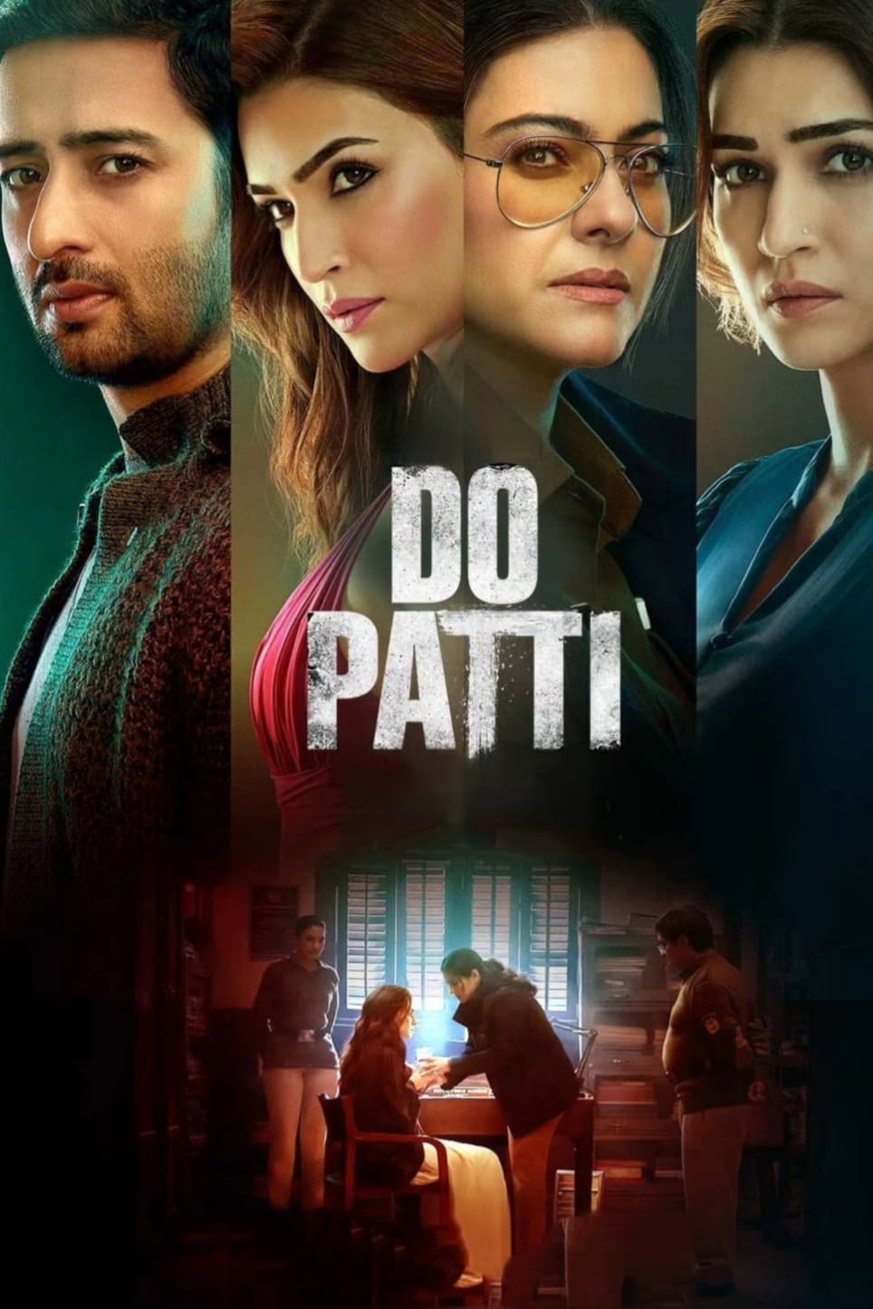 Do Patti Hindi Dubbed Movie Poster (2024)