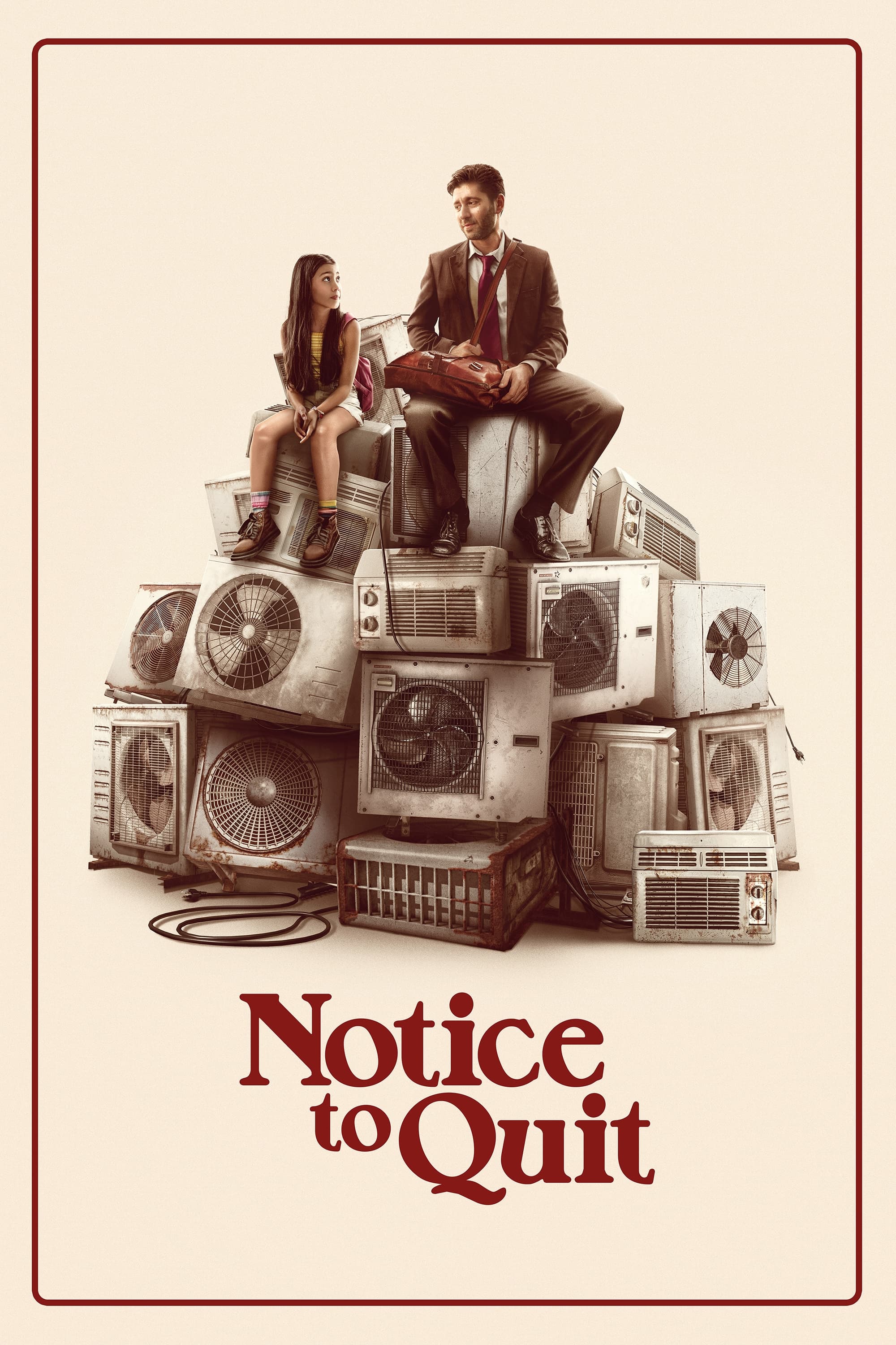 Notice to Quit Hindi Dubbed Movie Poster (2024)