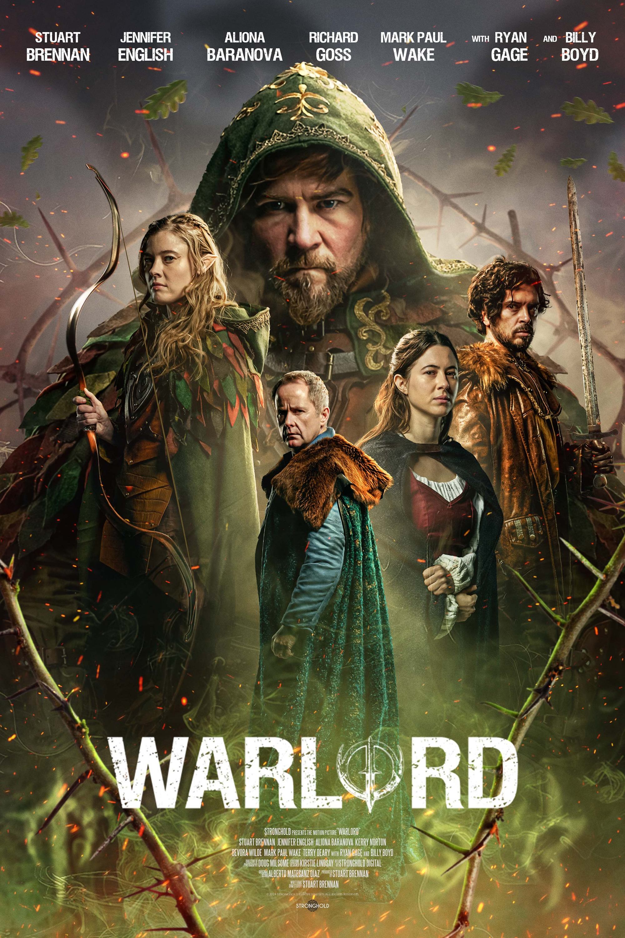 Warlord Hindi Dubbed Movie Poster (2025)