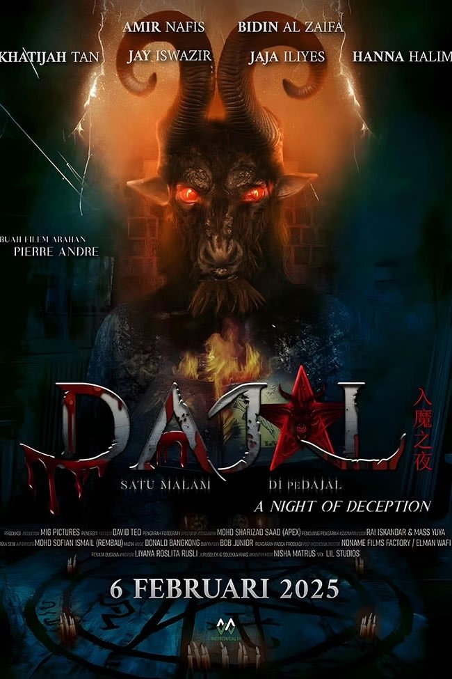 Night of Deception Hindi Dubbed Movie Poster (2025)
