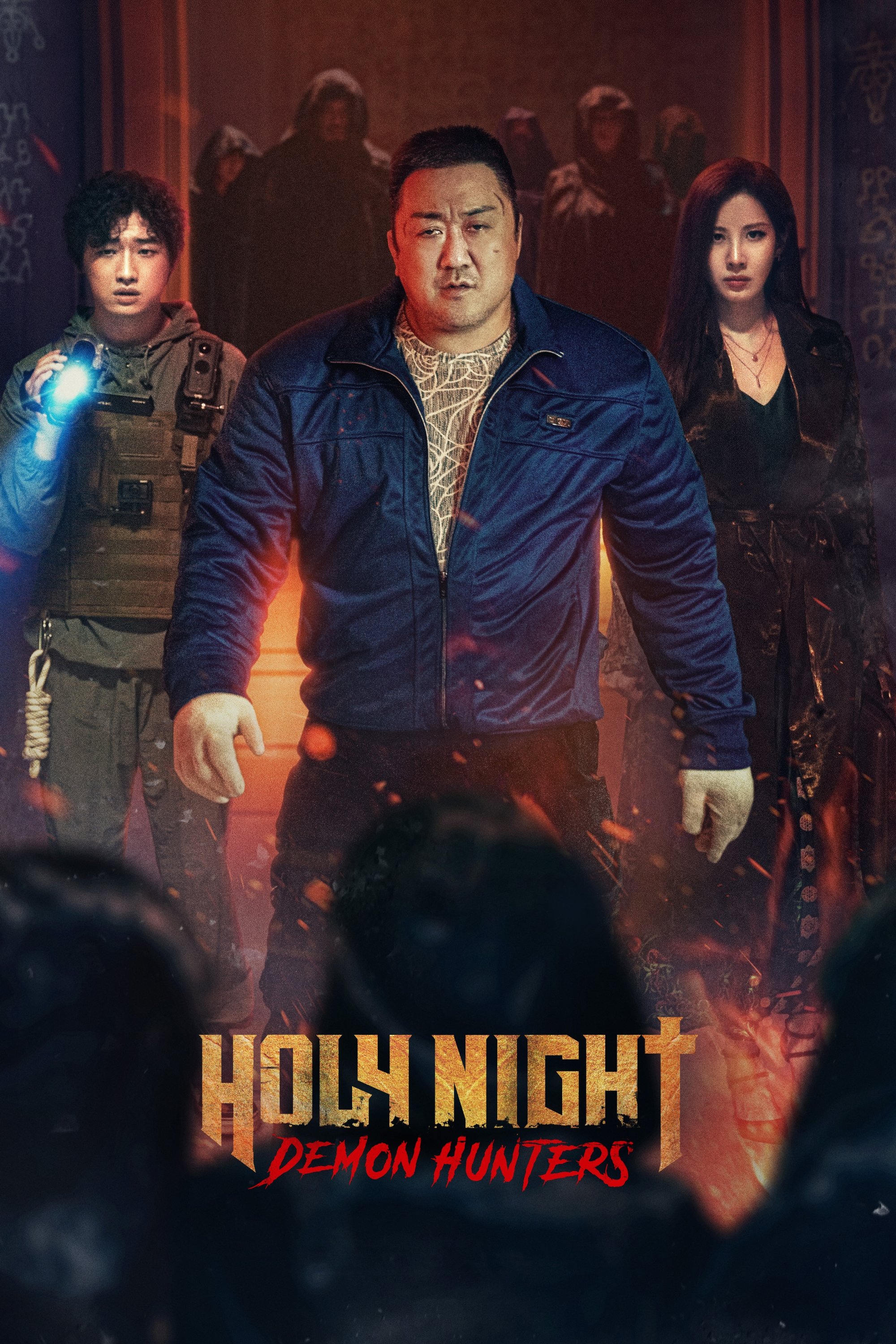 Holy Night: Demon Hunters Hindi Dubbed Movie Poster (2025)