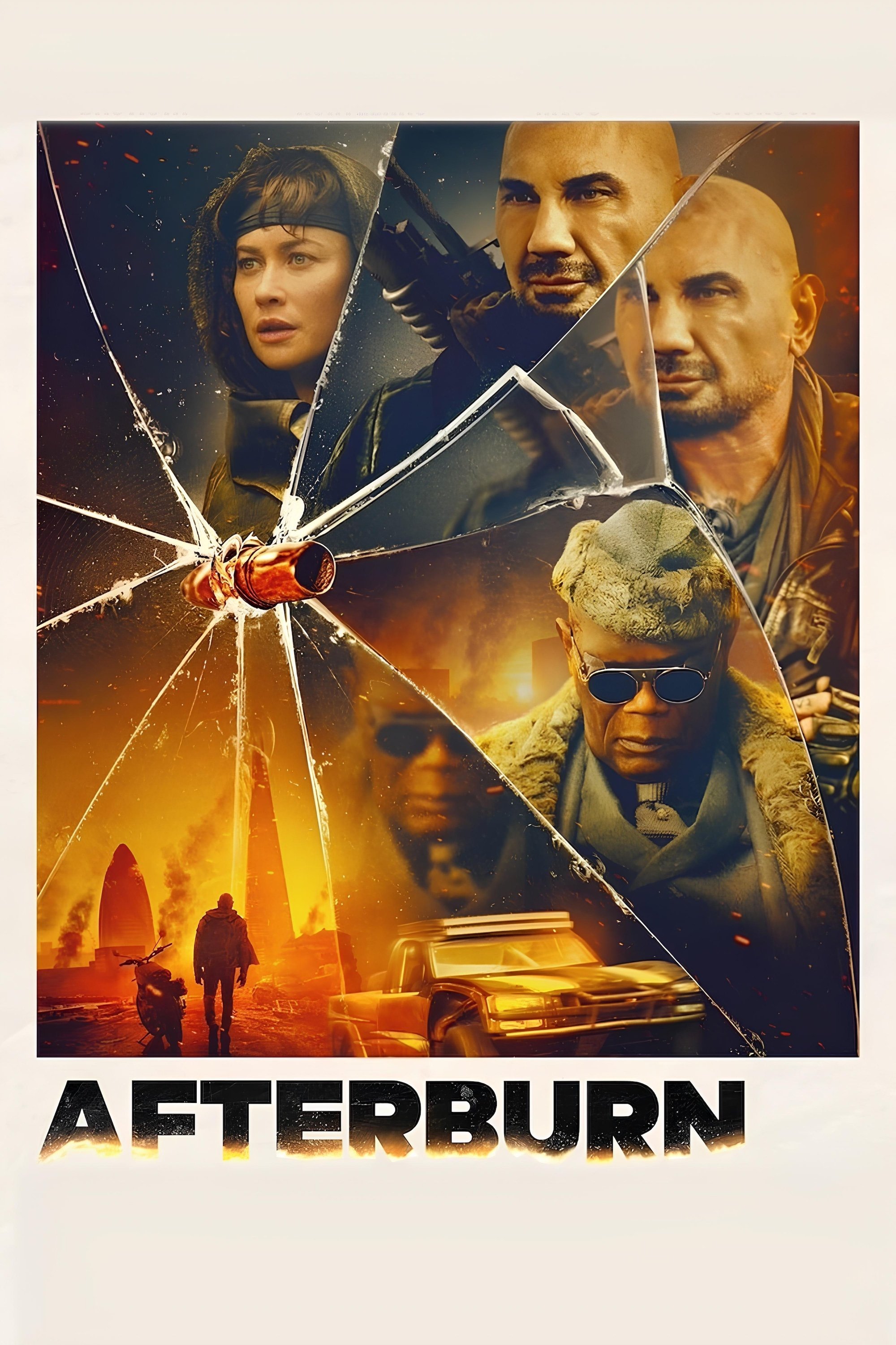 Afterburn Hindi Dubbed Movie Poster (2025)