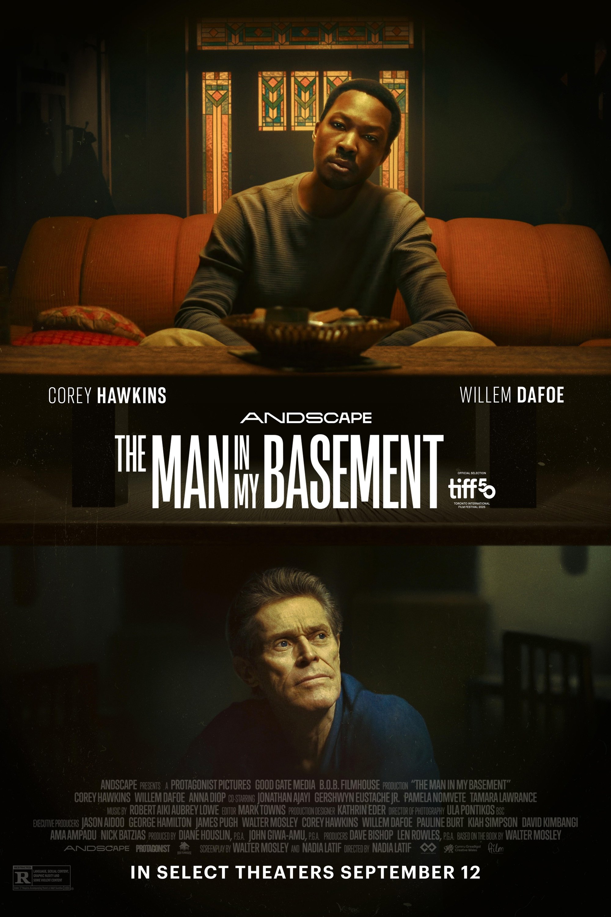 The Man in My Basement Hindi Dubbed Movie Poster (2025)