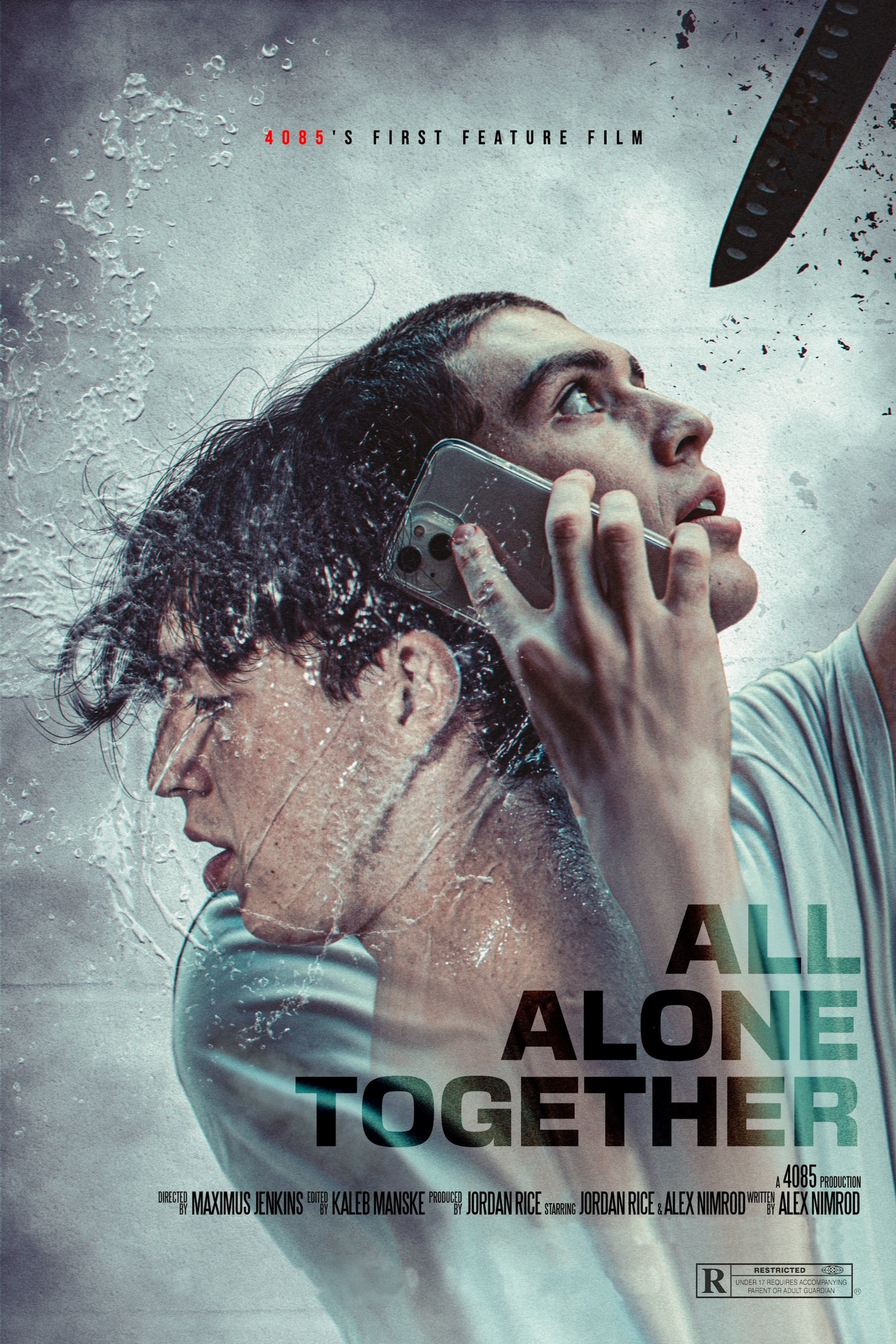 All Alone Together Hindi Dubbed Movie Poster (2025)