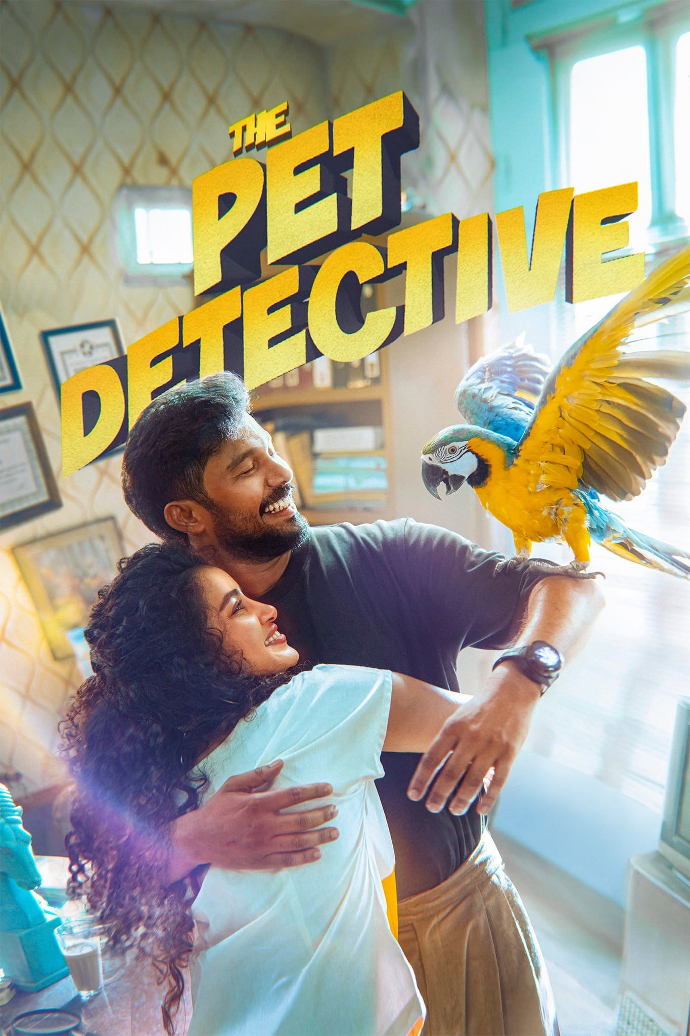The Pet Detective Hindi Dubbed Movie Poster (2025)